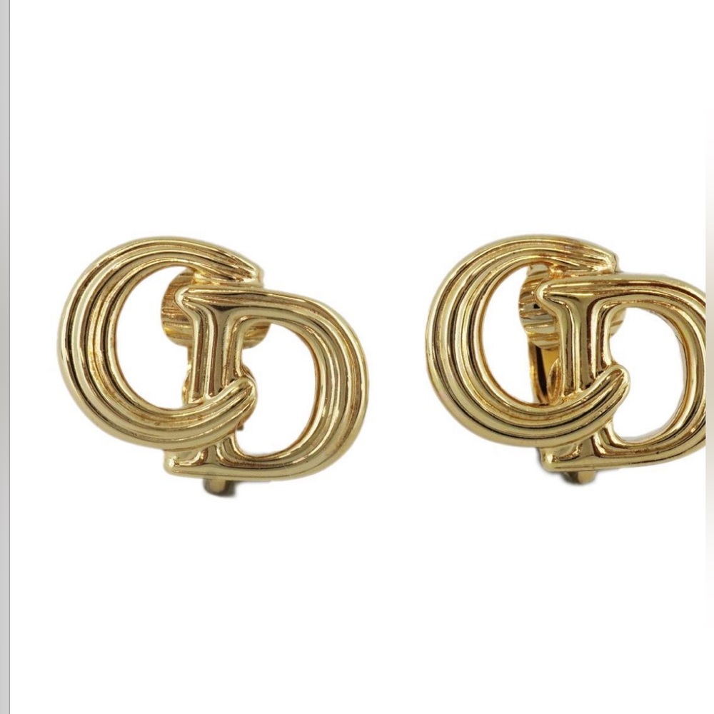 SOLD Christian Dior Earrings/CD Logo